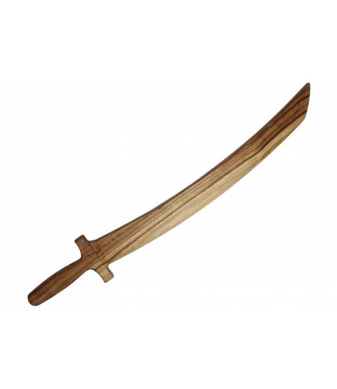 Wooden Curved Edge Sword