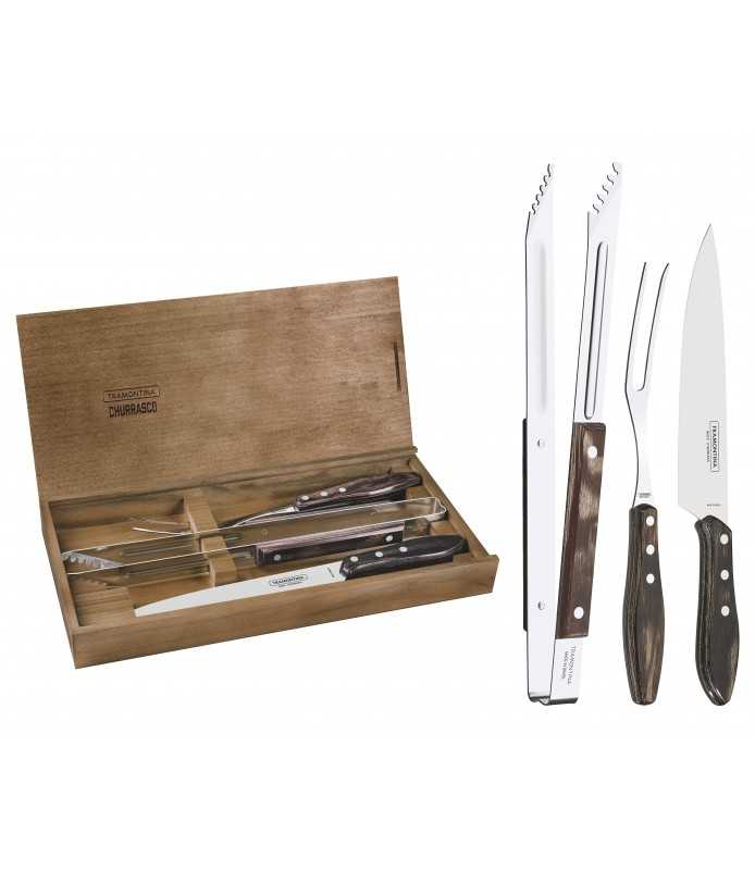 Polywood 3 Piece Campeira FSC Certified Carving Set by Tramontina