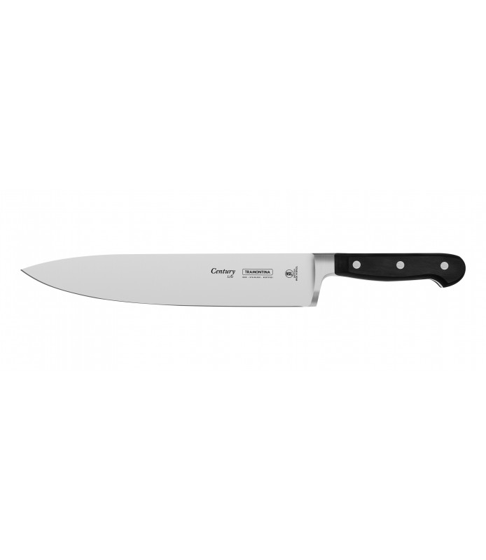 Tramontina Century 10" Chefs Knife Stainless Steel Blade Reinforced Polycarbonate Handle