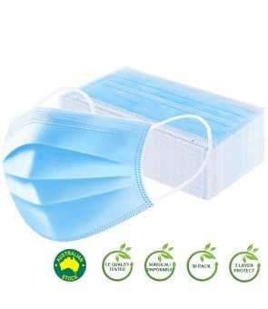 Surgical Face Mask Disposable 3 PLY 10/50/100 Packs